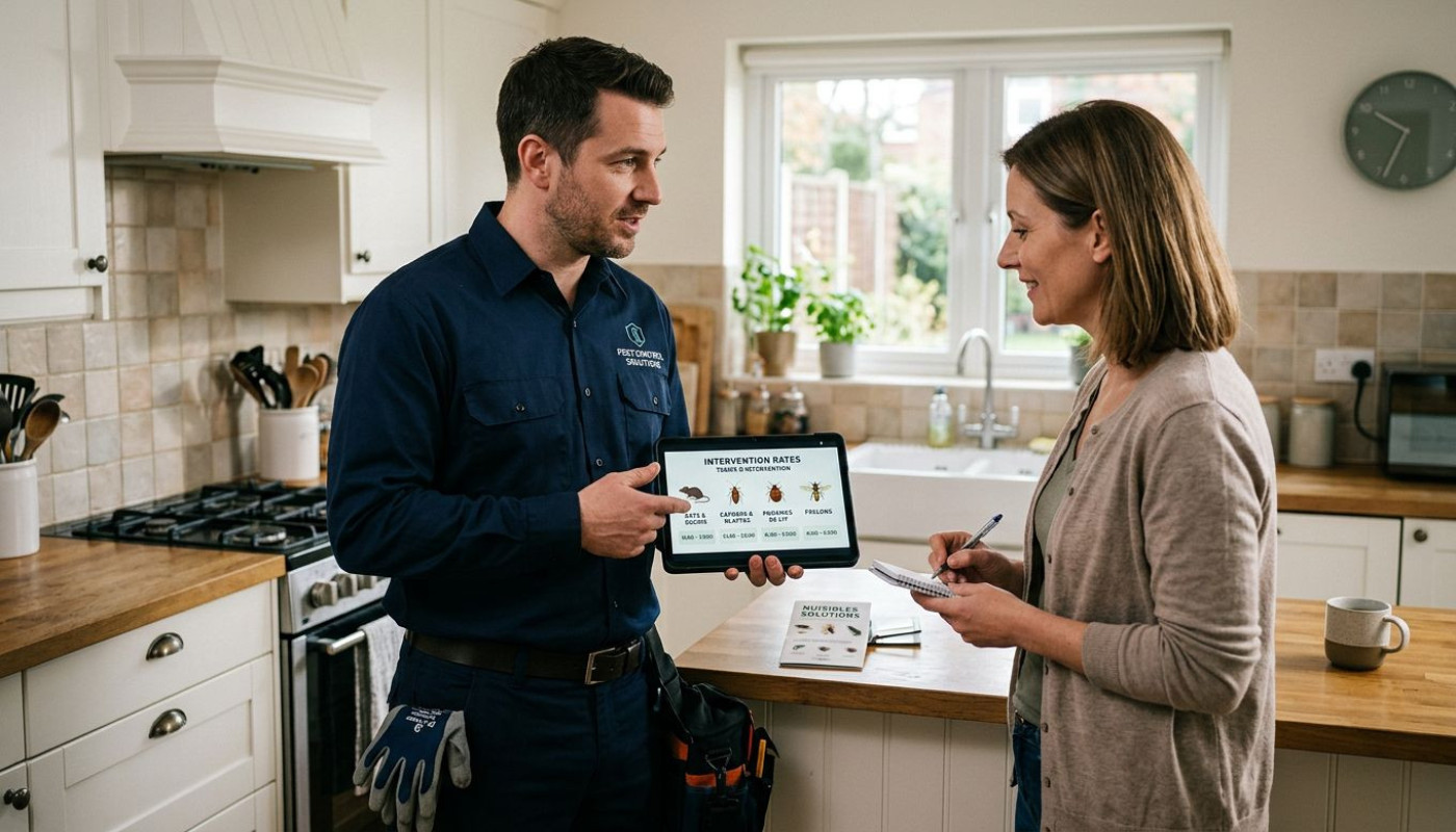 Comment les tarifs d’intervention varient-ils selon le type de nuisible rencontré ?