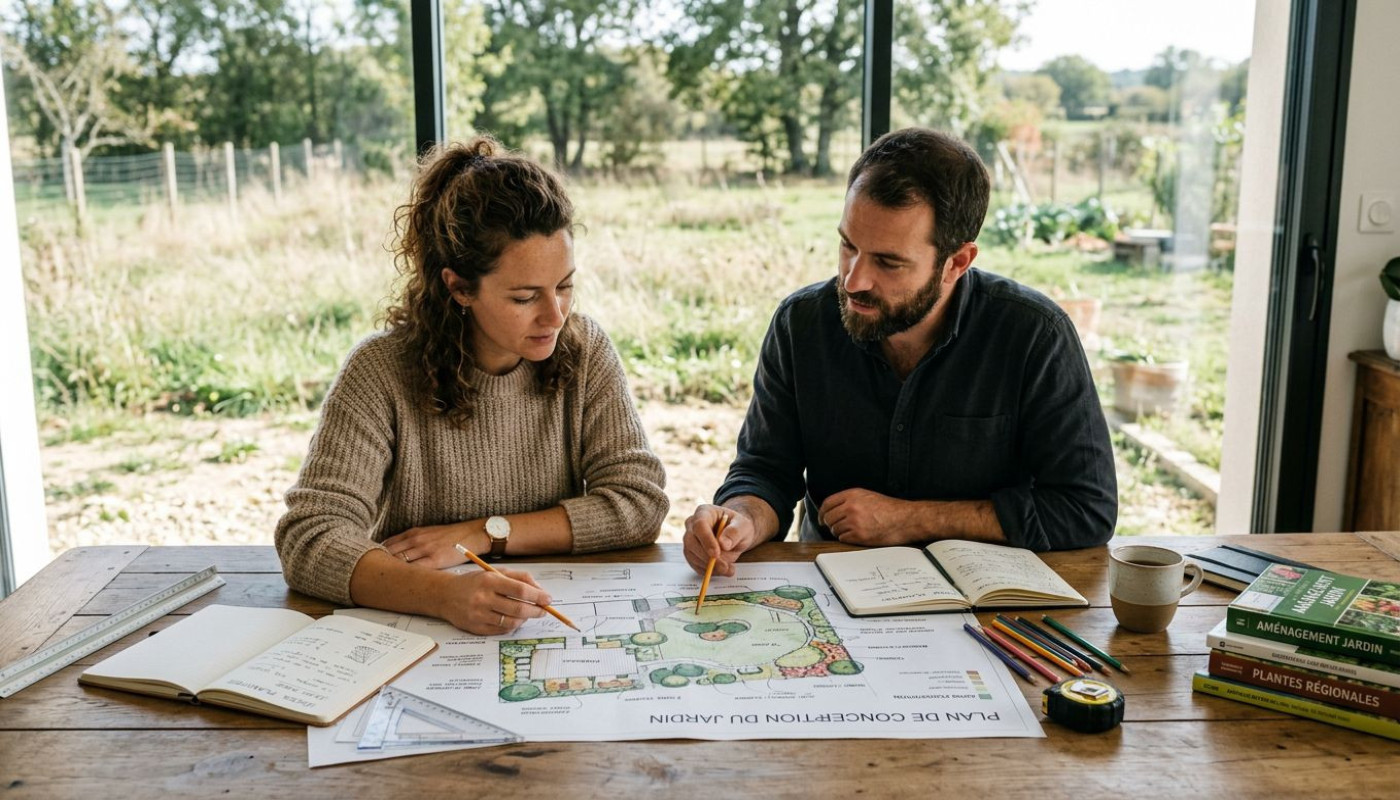 Pourquoi la conception de votre jardin commence bien avant la première pelle